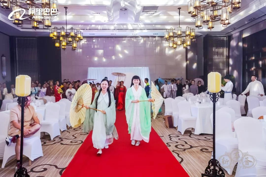 阿里巴巴“新享薈”漢服盛典晚會(huì)漢服走秀