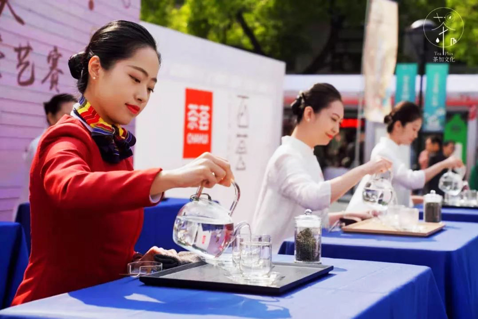 中華茶奧會航空乘務(wù)茶藝賽