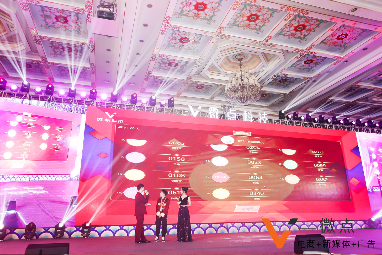 年會(huì)活動(dòng)大屏幕抽獎(jiǎng)