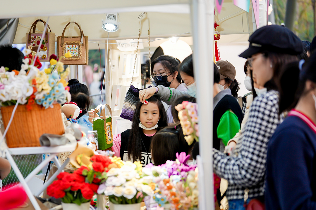 五一游園會活動攤位實拍