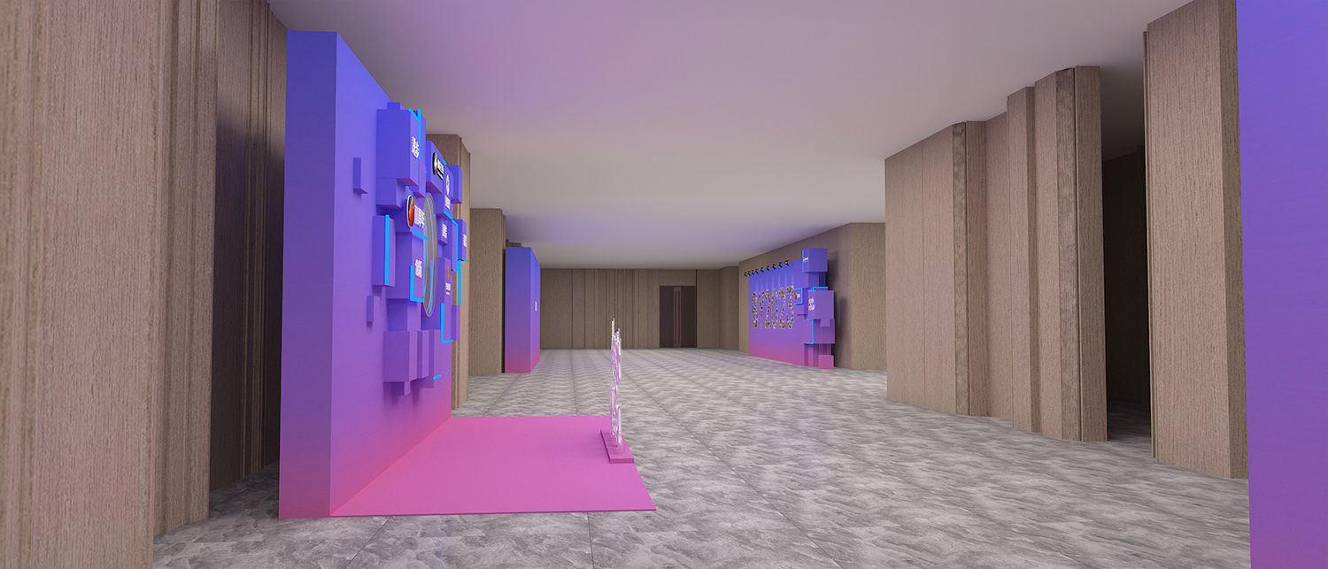 年會(huì)序廳美陳設(shè)計(jì)