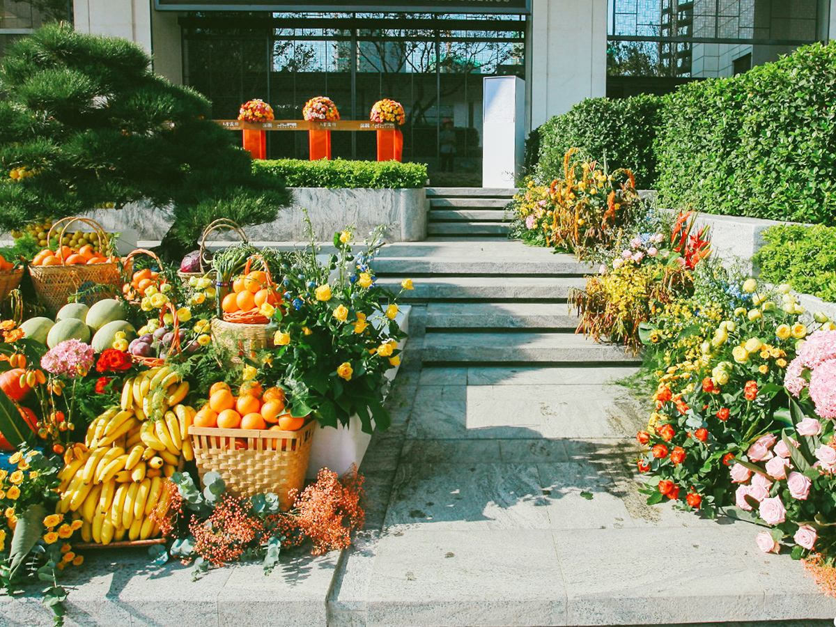 新場地啟用儀式現(xiàn)場布置