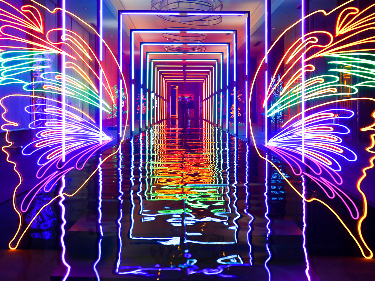 年會(huì)入場(chǎng)時(shí)光隧道設(shè)計(jì)